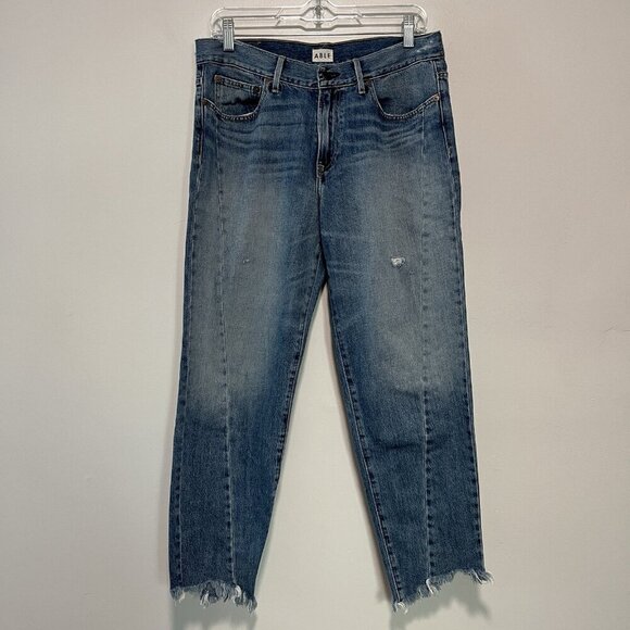 Able The Seam Raw Hem Jean Size 29 - Picture 3 of 10